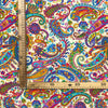 Popeline di Cotone H.140 Fantasia Paisley