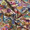 Popeline di Cotone H.140 Fantasia Paisley