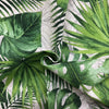 Tessuto Arredo 70% Cotone 30% Poliestere H.280 cm Fantasia Tropicale