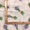 Tessuto Arredo 70% Cotone 30% Poliestere H.280 cm Fantasia Lavanda