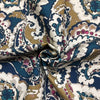 Tessuto Arredo 100% Cotone H.280 cm Fantasia Paisley