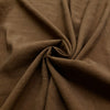 Viscosa Misto Lino Tinta Unita H.140cm Marrone