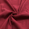 Viscosa Misto Lino Tinta Unita H.140cm Bordeaux