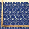 Pizzo Macramè H.120 Azzurro