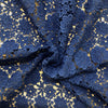 Pizzo Macramè H.120 Azzurro