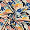 Jersey/ Maglina Di Cotone H.140cm Fantasia Floreale