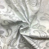 Broccato Carnevale H.120 Bianco-Argento