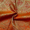 Broccato Carnevale H.150 Arancione-Oro