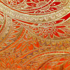 Broccato Carnevale H.150 Arancione-Oro