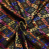 Broccato Carnevale H.150 Nero- Multicolore