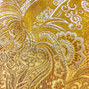 Broccato Carnevale H.150 Giallo-Oro-Argento