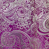 Broccato Carnevale H.150 Viola-Argento