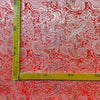 Broccato Carnevale H.150 Rosso-Argento