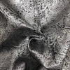 Broccato Carnevale H.150 Nero-Argento