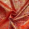 Broccato Carnevale H.150 Rosso-Oro
