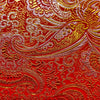 Broccato Carnevale H.150 Rosso-Oro