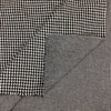 Pied De Poule Double Face H.150cm Bianco e Nero