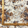 Tessuto Arredo Misto Cotone/ Polietsere H.280cm Fantasia Floreale