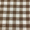 Tessuto Arredo 50% Cotone 50% Poliestere H.280 cm Fantasia Tirolese Quadri