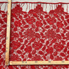Pizzo Macramè H.120 Rosso