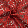 Pizzo Macramè H.120 Rosso