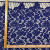 Pizzo Macramè H.120 Blu Elettrico
