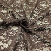 Pizzo Macramè H.140 Marrone