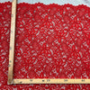 Pizzo Macramè H.130 Rosso