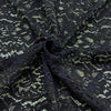Pizzo Macramè H.150 Blu Scuro Con Glitter