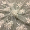 Pizzo Sposa Tulle Ricamato H. 120cm