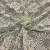 Pizzo Sposa Tulle Ricamato H. 120cm