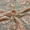 Pizzo Sposa Tulle Ricamato H. 120cm