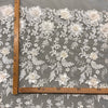Pizzo Sposa Tulle Ricamato H. 140cm