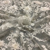 Pizzo Sposa Tulle Ricamato H. 140cm