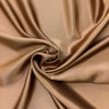 Raso Pura Seta H.140cm Marrone