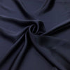 Raso Pura Seta H.140cm Blu Scuro
