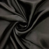 Raso Pura Seta H.140cm Nero