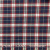 Scozzese Pura Lana Vergine H.140 Blu/ Rosso