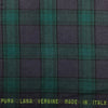 Scozzese Pura Lana Vergine H.140 Blu/ Verde