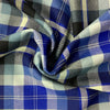 Scozzese Pura Lana Vergine H.140 Blu