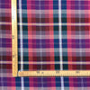 Scozzese Pura Lana Vergine H.140 Viola/ Blu/ Verde/ Rosa
