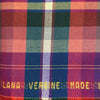 Scozzese Pura Lana Vergine H.140 Viola/ Blu/ Verde/ Rosa