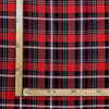 Scozzese Pura Lana Vergine H.140 Rosso / Nero/ Verde