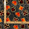 Tessuto Carnevale H.150 Semi Carte