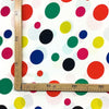 Tessuto Carnevale H.150 Multicolore Pois