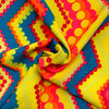 Tessuto Carnevale H.150 Pois Hippie