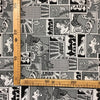 Tessuto Carnevale H.150 Fumetto Comics