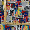 Tessuto Carnevale H.150 Fumetto Comics
