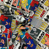 Tessuto Carnevale H.150 Fumetto Comics
