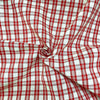 Tovagliato A Metro 100% Cotone H.180 Tartan